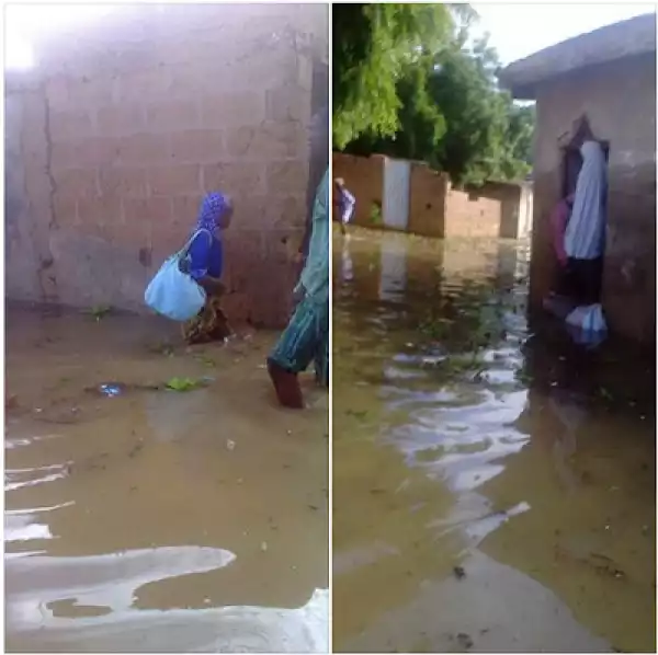Photos: Massive Flooding Takes Over Jigawa Community After Heavy Downpour